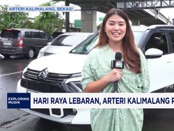 Video: Lebaran, Arteri Kalimalang Ramai Lancar