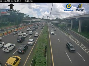 Titik-titik Kepadatan Tol Jabodetabek di Hari Pertama Lebaran