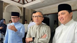 Zulhas Gelar Open House, Erick Thohir hingga Bima Arya Hadir