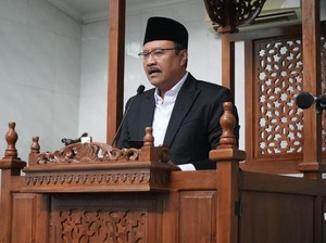 Salat Idul Fitri di Sentra Mulya, Mensos Sampaikan Salam-Doakan Prabowo