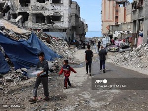 64 Orang Tewas Usai Israel Bombardir Gaza Saat Hari Raya Idul Fitri 2025