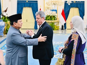 Video Dubes Palestina Hadiri Upacara HUT RI di Istana, Beri Pesan Ini
