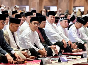 Prabowo Akan Salat Idul Adha di Masjid Istiqlal