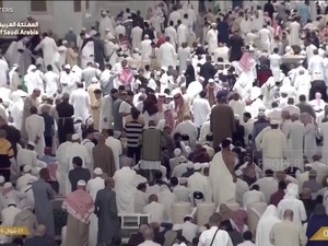 Video: Suasana Salat Idulfitri di Masjidil Haram, Jemaah Tumpah Ruah