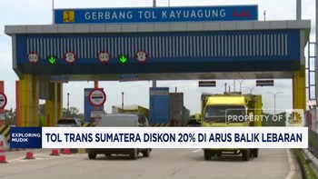 Video: Tol Trans Sumatera Diskon 20% di Arus Balik Lebaran