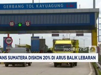 Video: Tol Trans Sumatera Diskon 20% di Arus Balik Lebaran