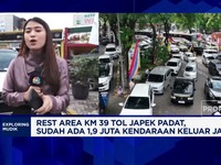 Rest Area KM 39 Tol Japek Padat, 1,9 Juta Kendaraan Keluar Jakarta