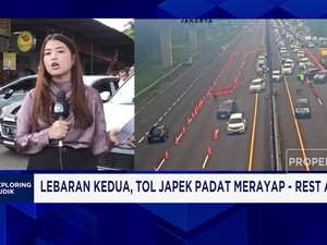 Video: Lebaran Kedua, Tol Japek Padat Merayap - Rest Area Penuh