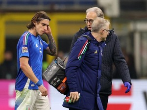 Riccardo Calafiori Cedera Lutut Lagi, Absen Beberapa Pekan