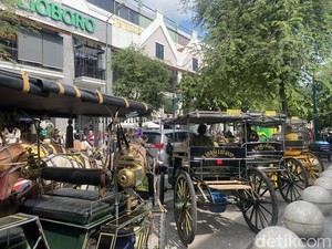 Penarik Andong Malioboro Keluhkan Sepi Peminat Saat Libur Lebaran