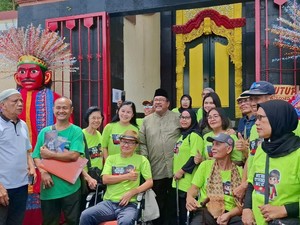 Rano Karno Open House, Penyintas Stroke Tagih Janji Kesetaraan Disabilitas
