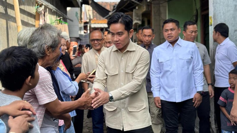 Wapres Gibran Sapa Warga Surakarta di Momen Lebaran Idulfitri 1446 H. (Biro Pers Setwapres)