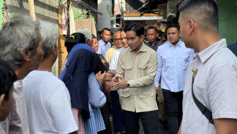 Wapres Gibran Sapa Warga Surakarta di Momen Lebaran Idulfitri 1446 H. (Biro Pers Setwapres)