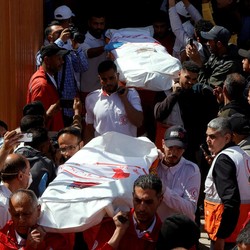 PBB Ungkap Aksi Biadab Israel, Bongkar Kuburan Massal Ambulans