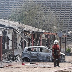 Potret Ratusan Rumah Ludes Usai Ledakan Pipa Gas di Negara Tetangga RI