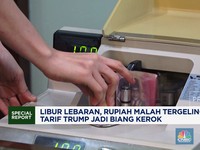 Video: Libur Lebaran, Rupiah Malah Tergelincir