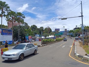 Lalin di Puncak Bogor Padat, One Way Arah Jakarta Diterapkan Siang Ini