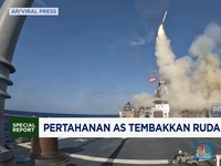Video: Pertahanan AS Tembakkan Rudal ke Houthi