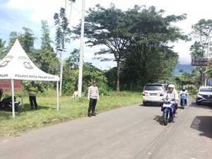 6 Pos Pantau Disiagakan untuk Antisipasi Kemacetan-Pengamanan di Pagar Alam