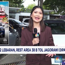 Video: Rest Area 38B Tol Jagorawi Dipadati Kendaraan