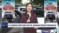 Video: Rest Area 38B Tol Jagorawi Dipadati Kendaraan