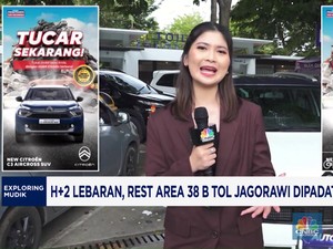 Video: Rest Area 38B Tol Jagorawi Dipadati Kendaraan