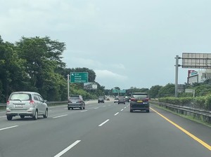 Video 1 Januari 2026, Jakarta-Bogor via Tol Jagorawi Lancar Cenderung Sepi