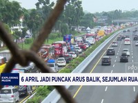 Video: 6 April Jadi Puncak Arus Balik, Sejumlah Ruas Tol Gratis!