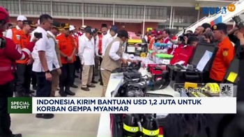 Indonesia Kirim Bantuan USD 1,2 Juta Untuk Korban Gempa Myanmar