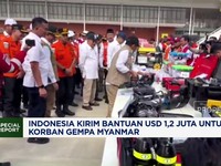 Indonesia Kirim Bantuan USD 1,2 Juta Untuk Korban Gempa Myanmar