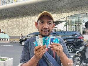 Sewakan Kartu e-Money di Halte Bundaran HI, Irdian Cuan Ratusan Ribu Sehari