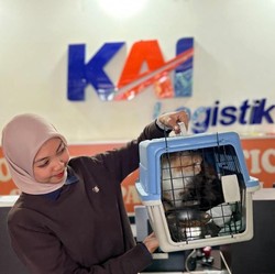 Pengiriman Paket Hewan Lewat KA saat Lebaran Naik, Kucing Terbanyak