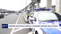 Video: Periode Arus Balik, Cikampek-Jakarta Mulai Ramai