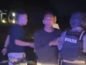 Viral Preman Berupaya Cegah Polisi Bubarkan Balap Liar di Pamekasan