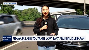 Video: Rekayasa Lalin Tol Trans Jawa Saat Arus Balik Lebaran