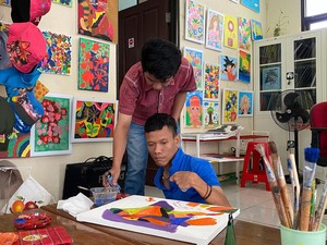 Taman Baca Inklusi di Bekasi Hadirkan Terapi Seni bagi Anak & Difabel