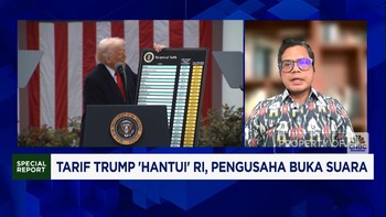 Video: Tangkal Ancaman Tarif 32% Trump, Pengusaha Siapkan 3 Jurus