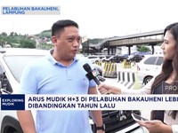 Video: Arus Mudik di Bakauheni H+3 Lebaran Tahun Ini Lengang