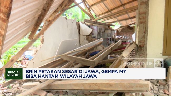 Video: BRIN Petakan Sesar Di Jawa, Gempa M7 Bisa Hantam Wilayah Jawa