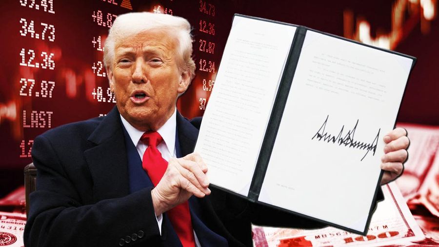 Donald Trump dengan Saham & Dolar