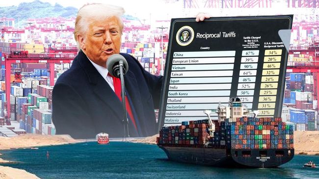 Konglomerat Kehilangan Rp1.000 T Setelah Trump Umumkan Tarif Baru