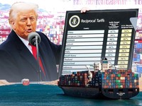 Konglomerat Kehilangan Rp1.000 T Setelah Trump Umumkan Tarif Baru