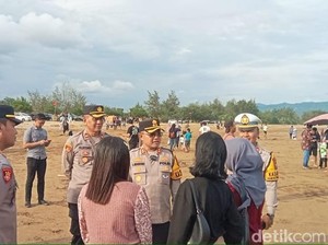 Kapolres Pacitan Pantau Wisata saat Libur Lebaran: Alhamdulillah Kondusif