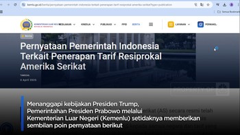 Video: 9 Respons Pemerintah Setelah RI Kena Tarif Impor 32% Dari Trump