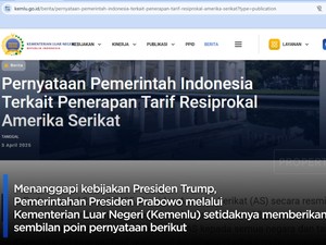 Video: 9 Respons Pemerintah Setelah RI Kena Tarif Impor 32% Dari Trump