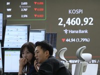 Bursa Asia Merangkak Naik Usai Gencatatan Senjata Iran-Israel