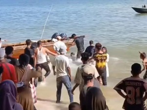 Viral Keributan di Pantai Telunas Karimun, Polisi Amankan 5 Orang