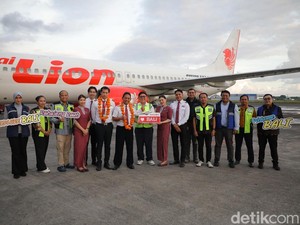 Maskapai Thai Lion Air Terbang Perdana Bali-Bangkok