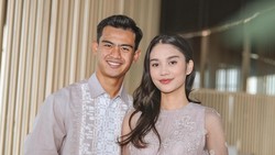 Gaya Couple Azizah Salsha & Pratama Arhan Rayakan Lebaran di Bangkok