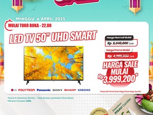 Beli Smart TV di Transmart Full Day Sale Hemat hingga Rp 3 Jutaan